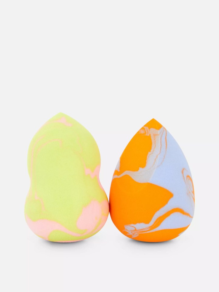 Marbled make-up sponges, £2.50 at Primark