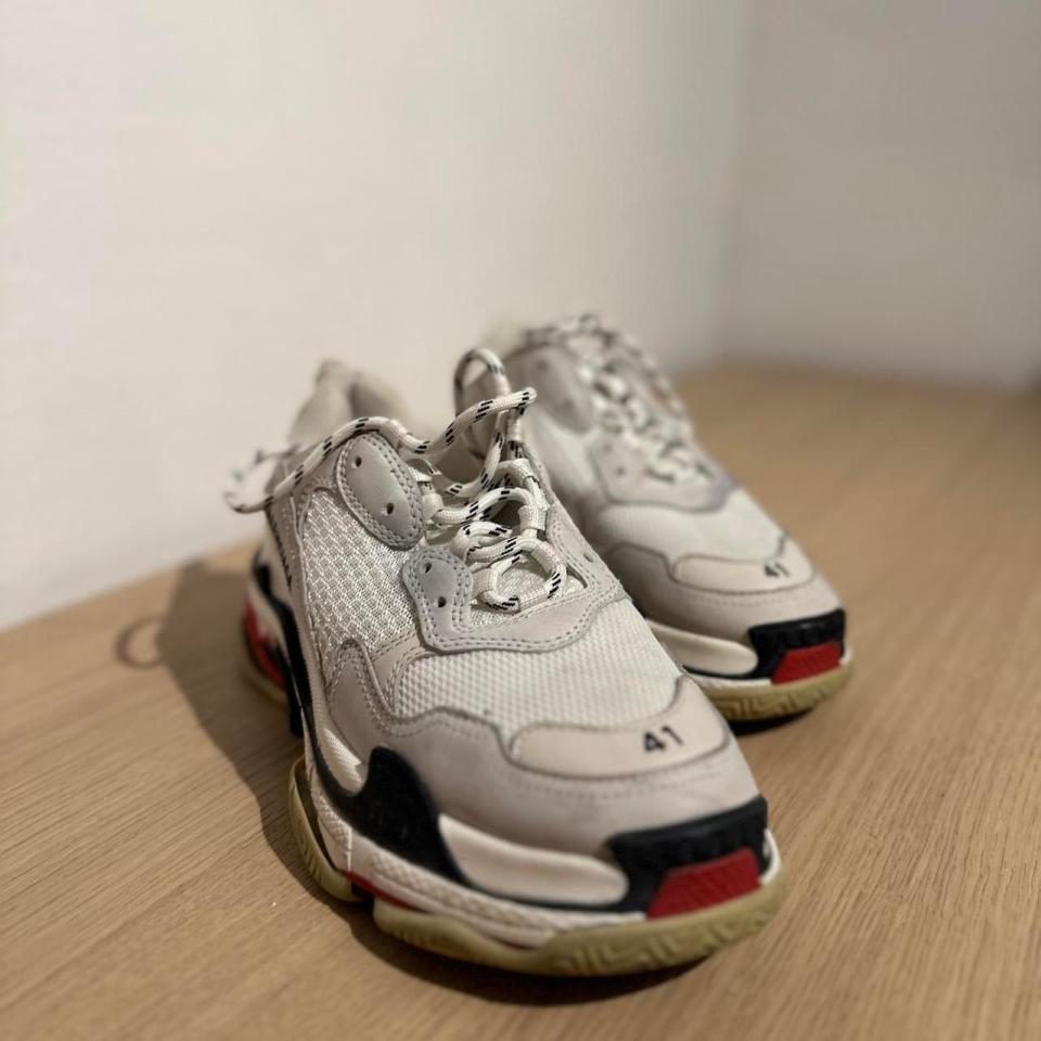 This pair of Balenciaga trainers are also available on Max's Depop