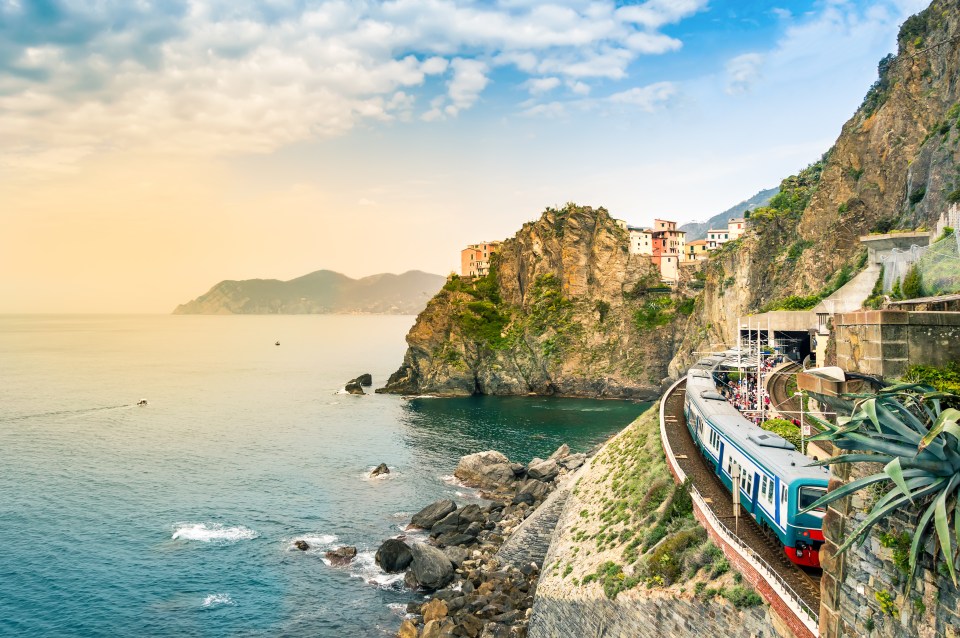 The views at Manarola Train Station