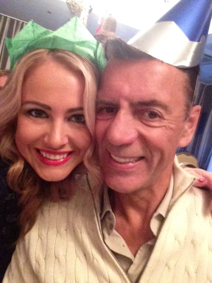 Duncan Bannatyne with daughter Abigail