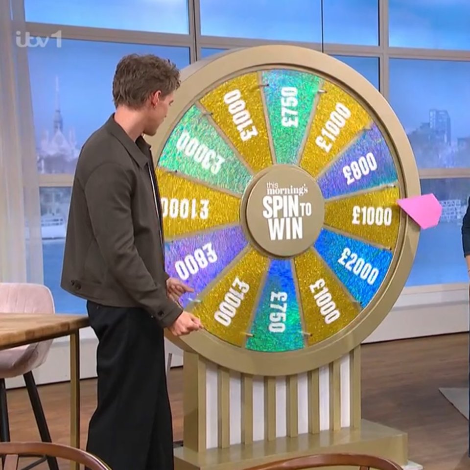 The prize fund on Spin to Win has been lowered from £3,000 to just £1k