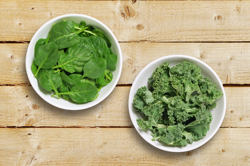 Magnesium is is found in high-fibre foods, such as wholegrains and spinach