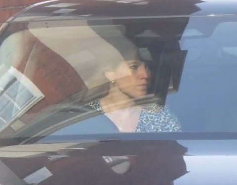 The personal assistant was seen leaving the clinic as it was confirmed the princess had left