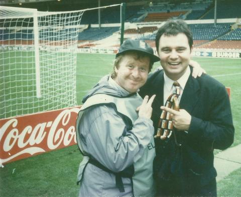 Vernon, pictured with Eamonn Holmes