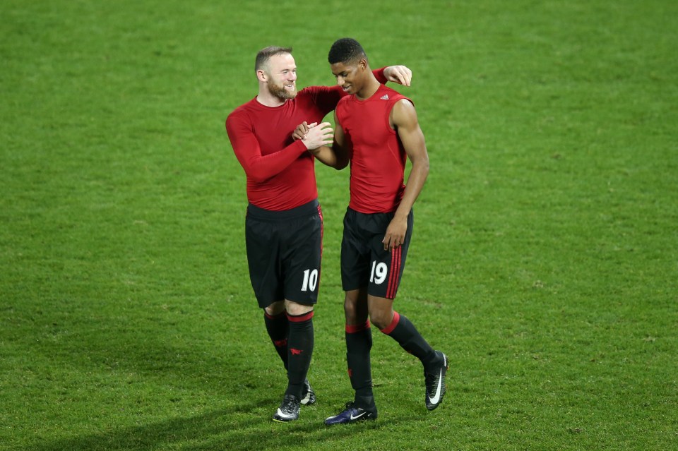 Wayne Rooney decided to get in touch with Marcus Rashford amid worries about his 'party lifestyle'