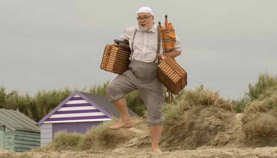 Cliff Parisi suffered while the cast and crew filmed on location at the beach in a storm