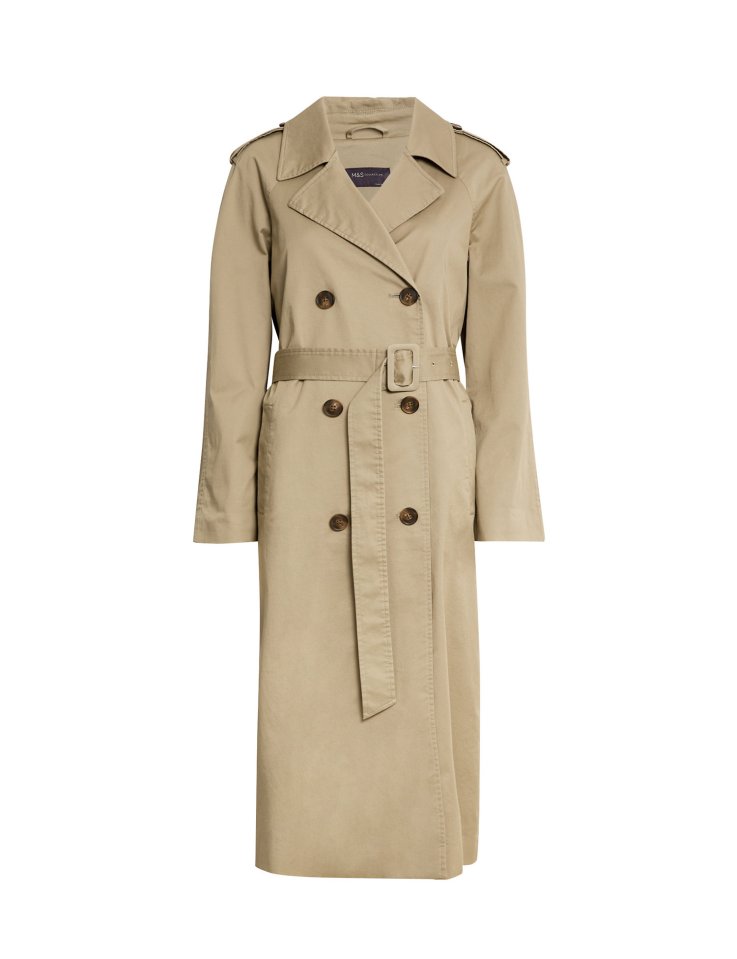 Stylish trench coat, £79 from Marks and Spencer