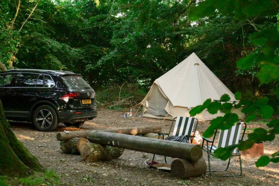 You can even spend the night, with camping from £17.50 per person