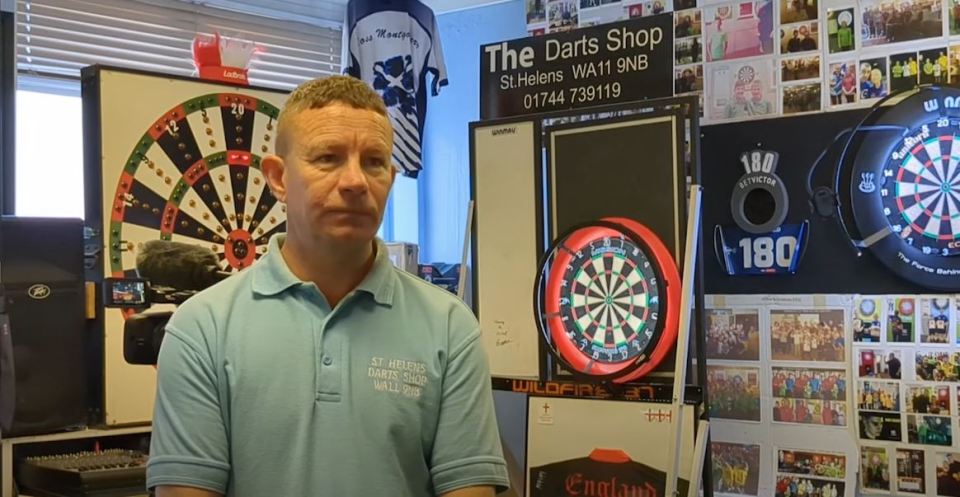 St Helens Darts Academy co-founder Karl Holden was Littler's first coach