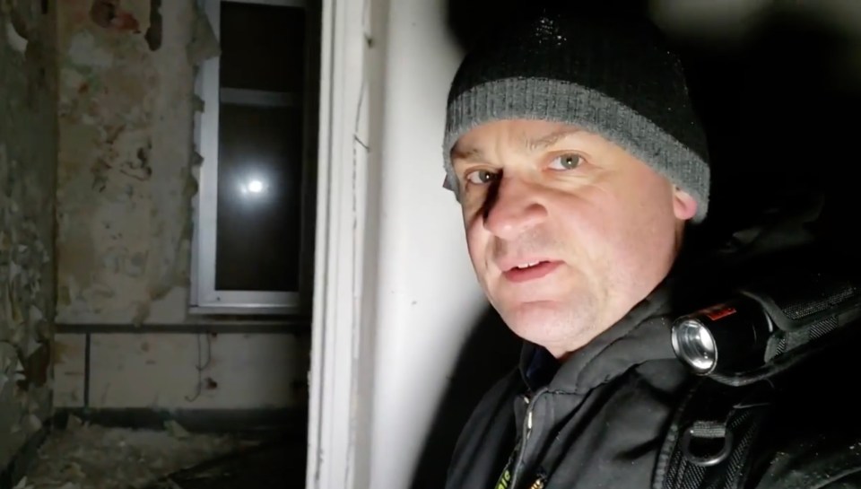 Urban explorer Dave, known as Freaktography online, made the chilling discovery