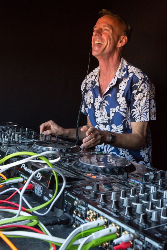 Fatboy Slim AKA Norman Cook was the biggest DJ in the 90s and can still pack out rave venues