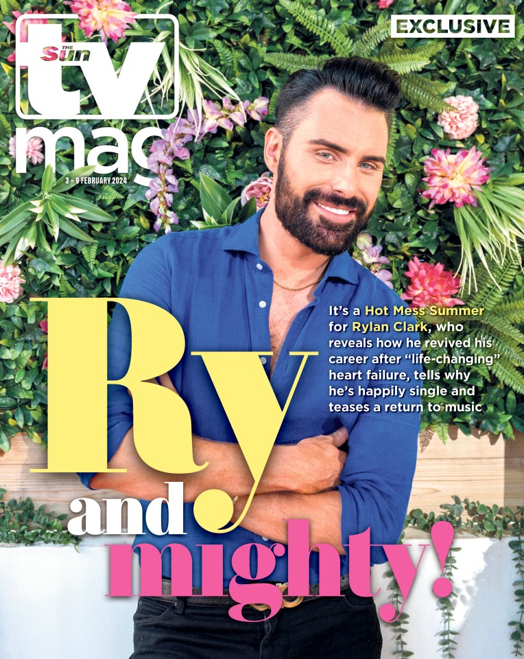 TV star Rylan is the cover star of this week's Sun TV Mag