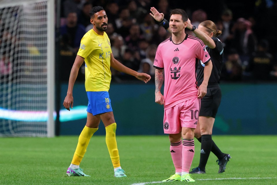 Lionel Messi's Inter Miami were thrashed by Al-Nassr