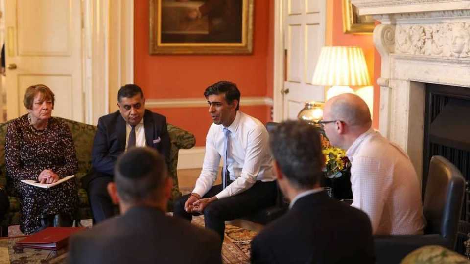 The group met with PM  Rishi Sunak on Tuesday