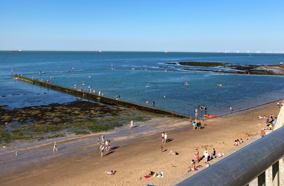 I also love Palm Bay Beach in Margate - having lived near it for two years