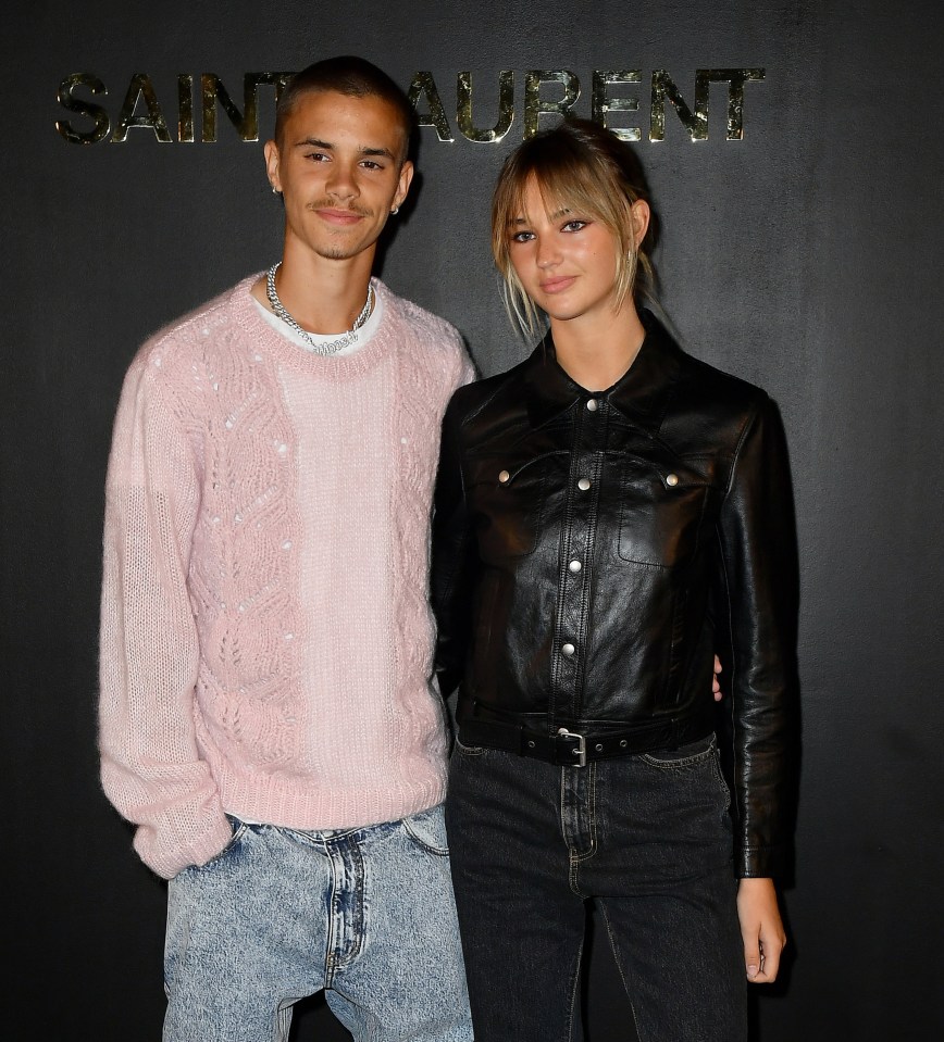 Romeo Beckham has reportedly split from long-term girlfriend Mia Regan