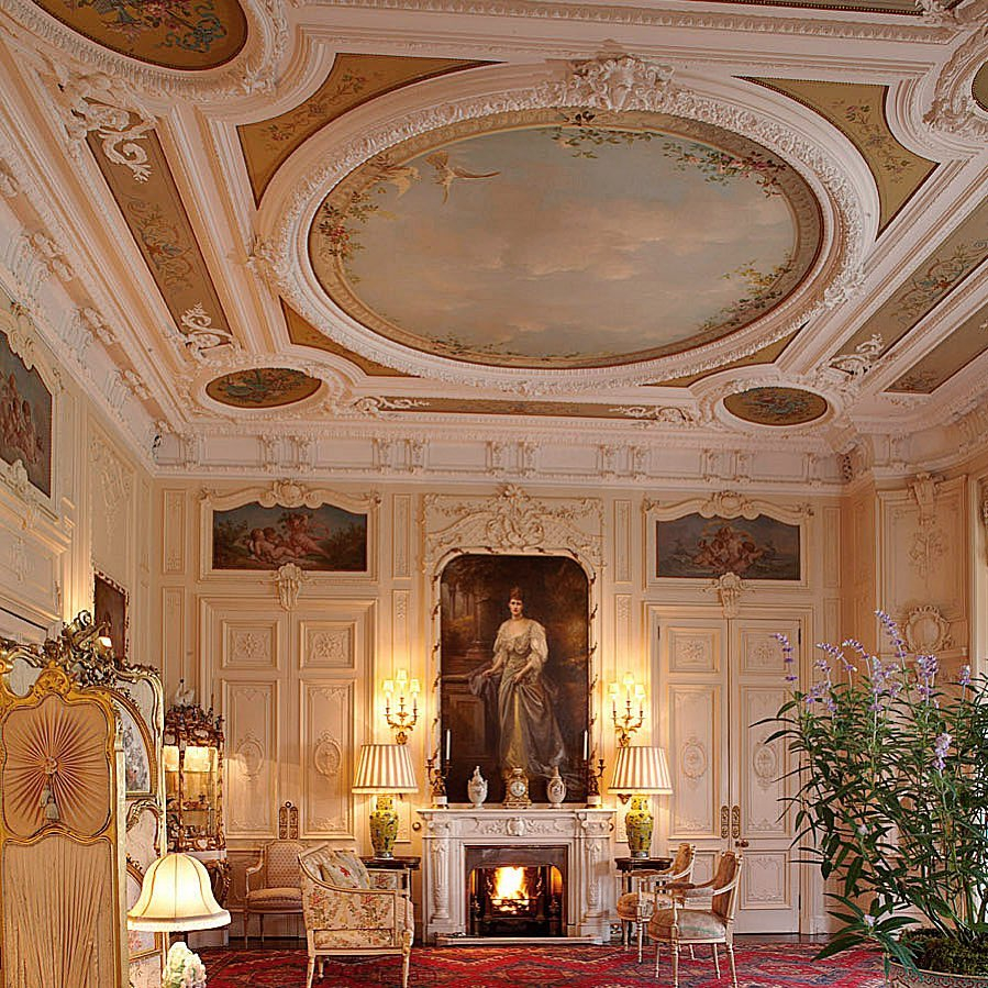 The huge White Drawing Room