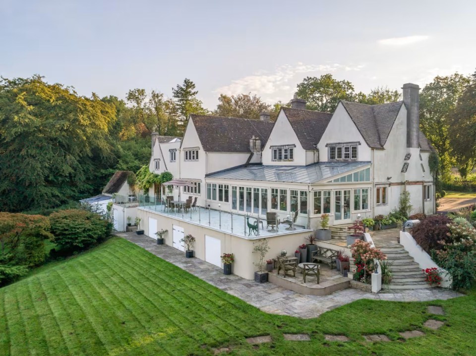 The sprawling £2.1million home is in the Cotswolds