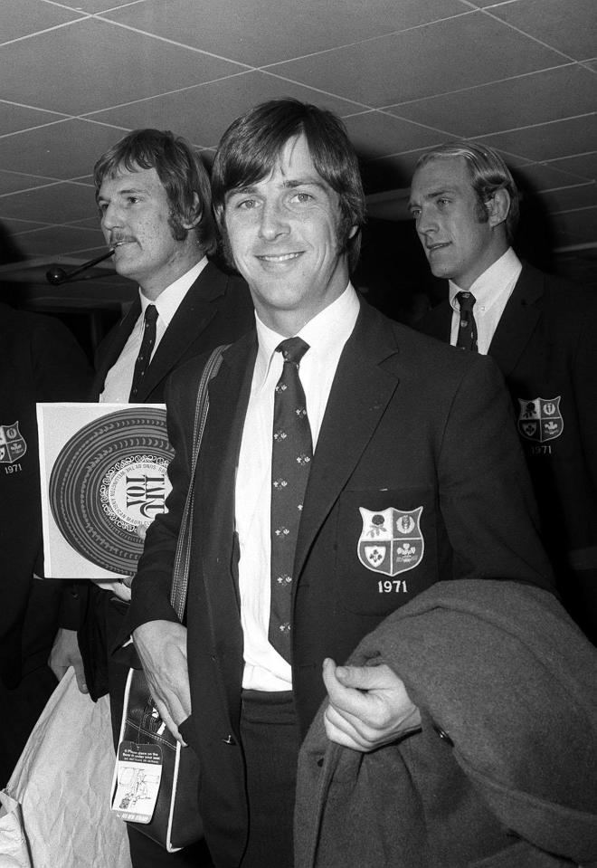 Barry John is one of the heroes of the 1971 British Lions rugby tour of New Zealand