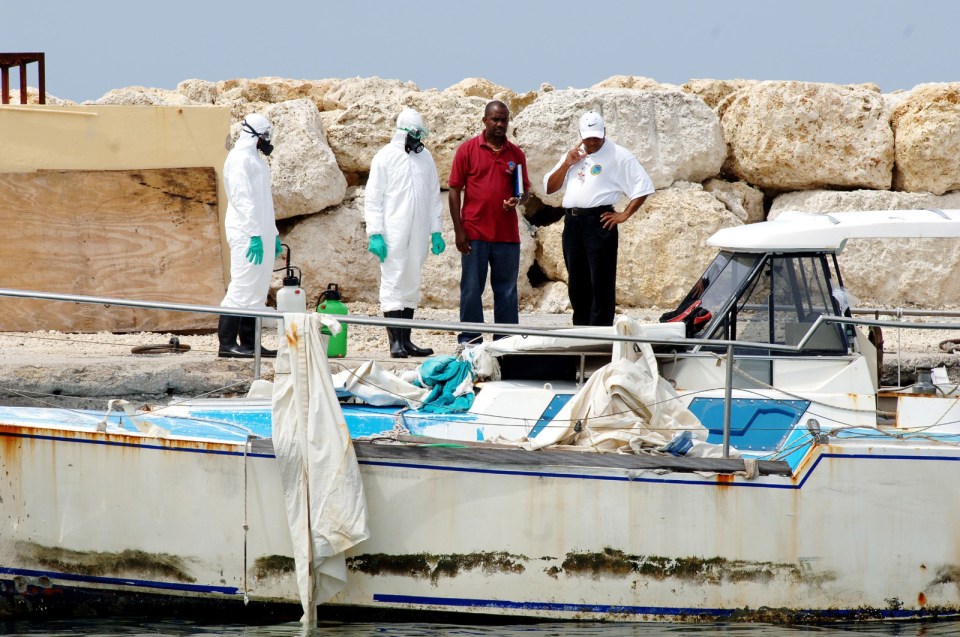 Barbadian coastguards found 11 young men had died on board the ship