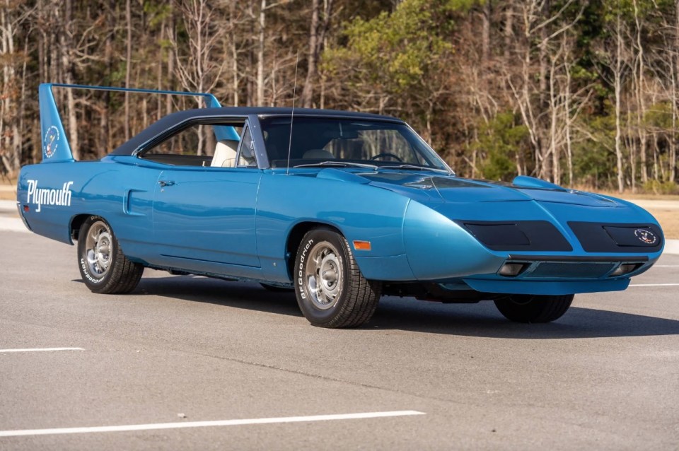 The 1970 Plymouth Superbird is one of 2,000 ever made