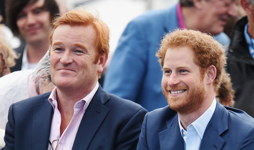 A royal expert has claimed Harry's main UK friend is 'second dad' Mark Dyer, who was a royal equerry