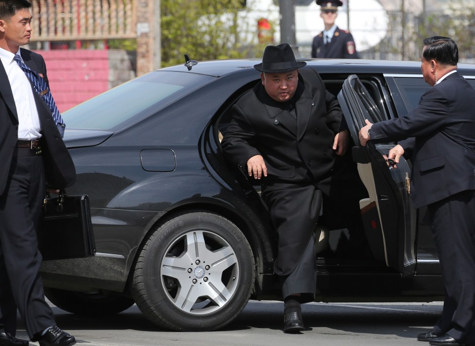 The swanky armoured car is intended for Kim's 'personal use'