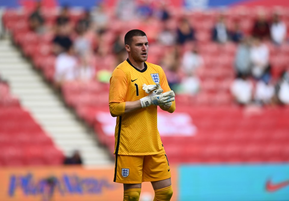 Crystal Palace stopper Sam Johnstone is being kept out of the team by fellow England star Dean Henderson