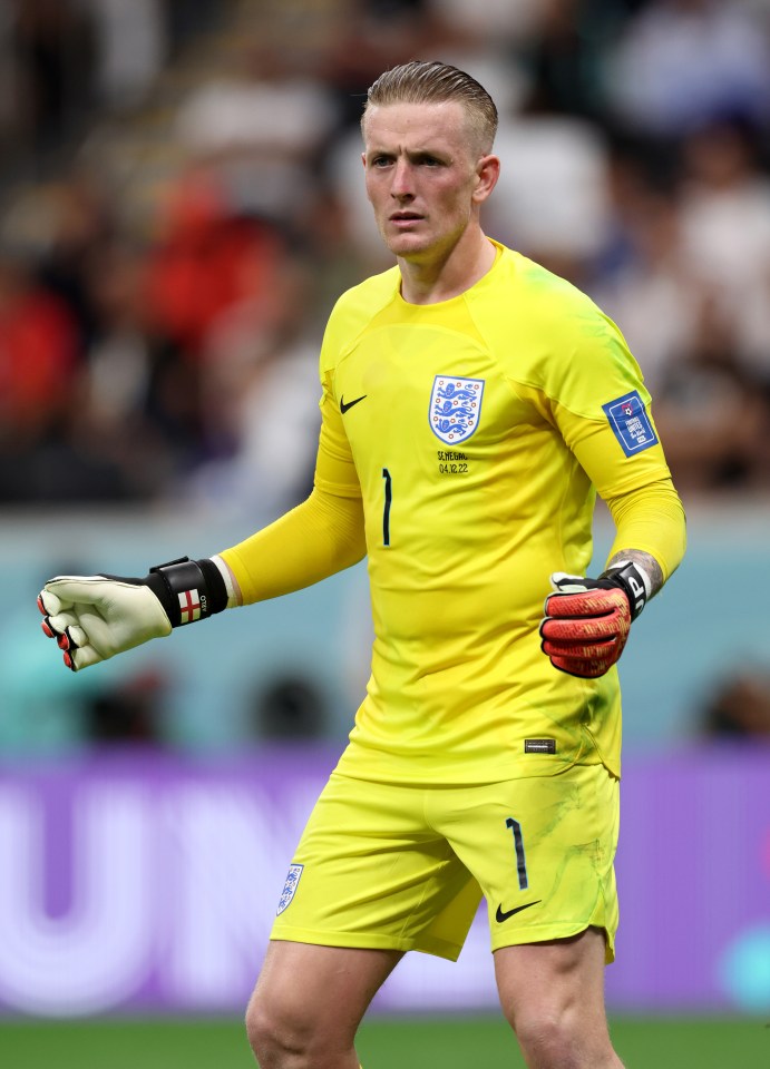 Jordan Pickford is Southgate's unquestioned No1 but there is a lack of depth behind him