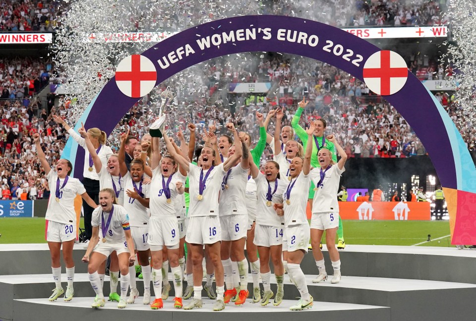 The Lionesses’ Euro 2022 triumph was voted the third best sports triumph