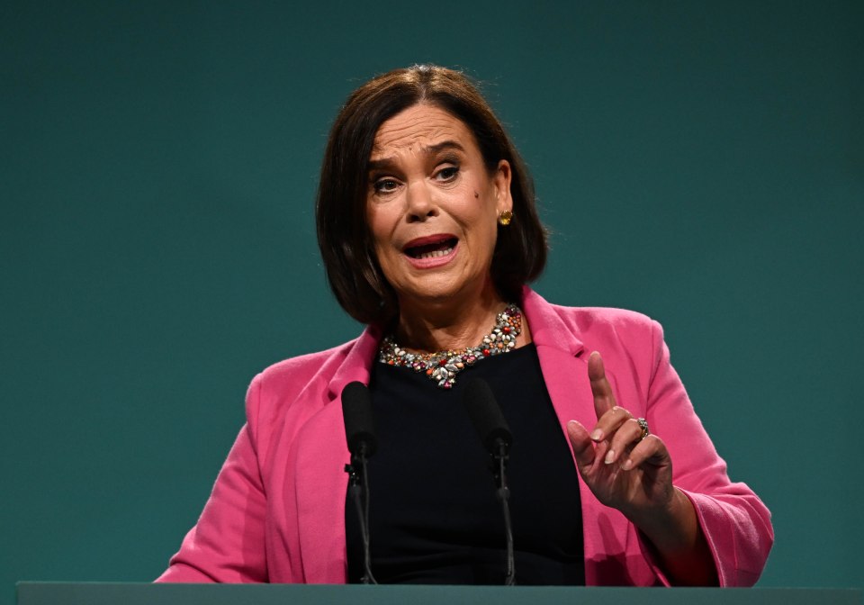 Mary Lou McDonald, president of Sinn Fein, says that a referendum on a unified Ireland is inevitable by 2030