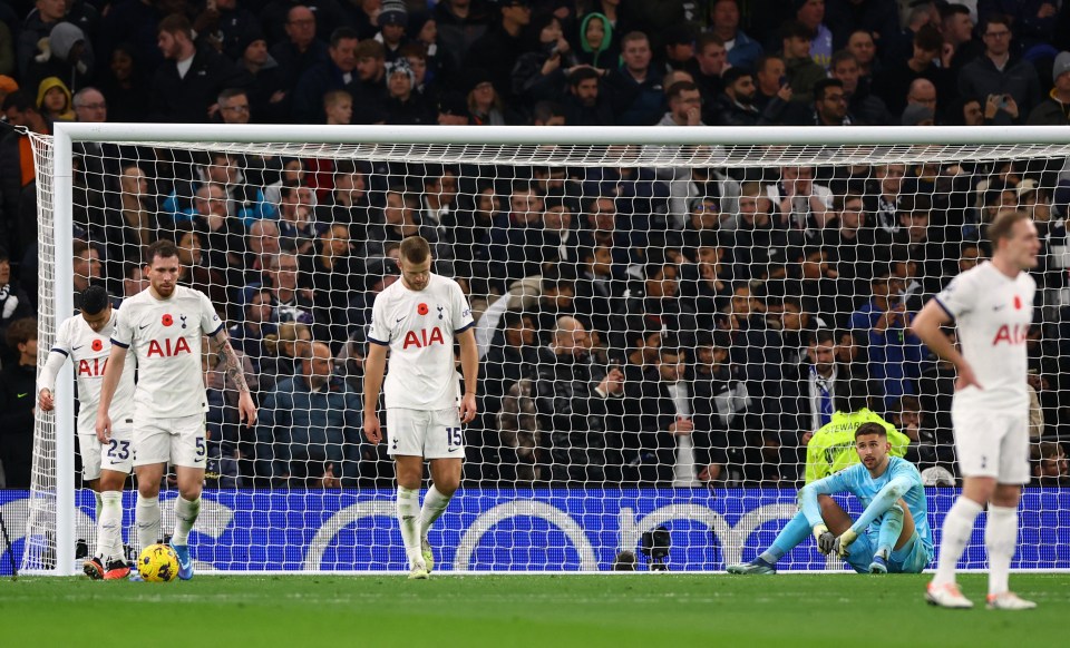 Spurs conceded twice after the 90th minute against Chelsea earlier in the season