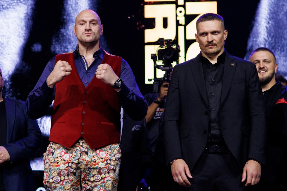 Tyson Fury and Oleksandr USyk will not be the only sport stars in action on May 18