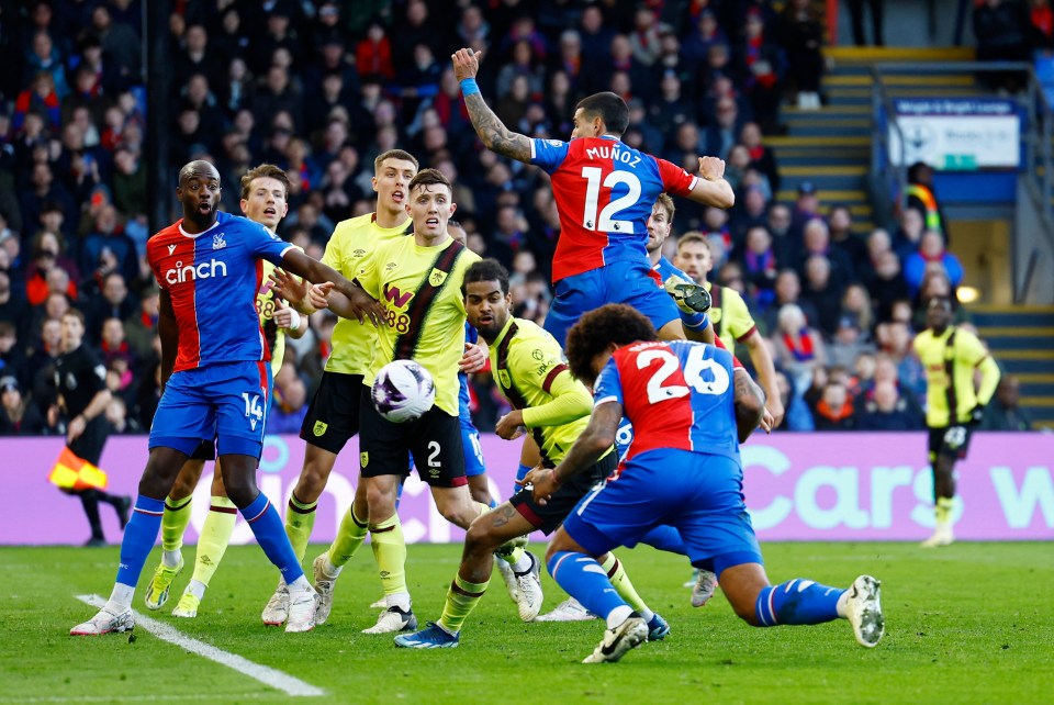 Chris Richards opened the scoring for Palace