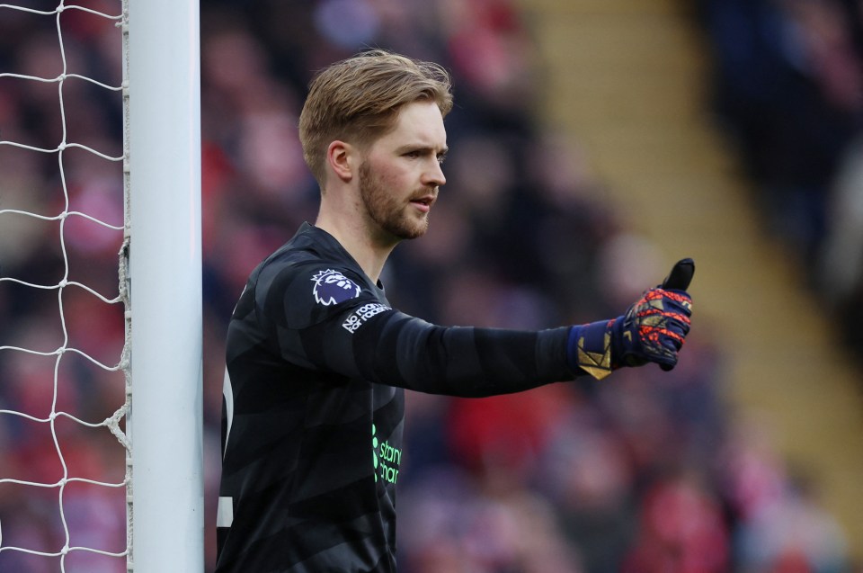 Caoimhin Kelleher took Alisson's place in goal