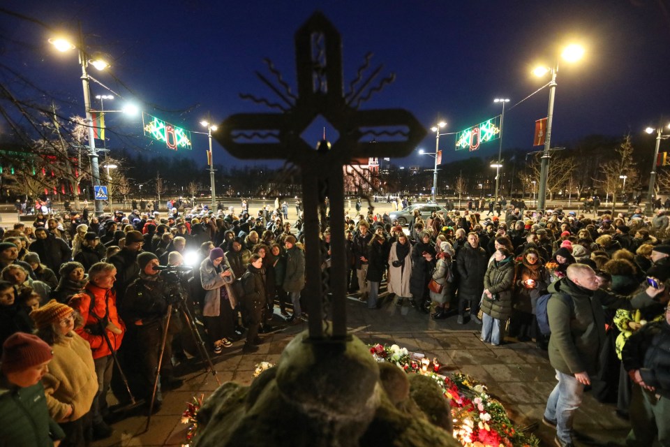 Thousands are thought to have gathered at memorials and protests for his death