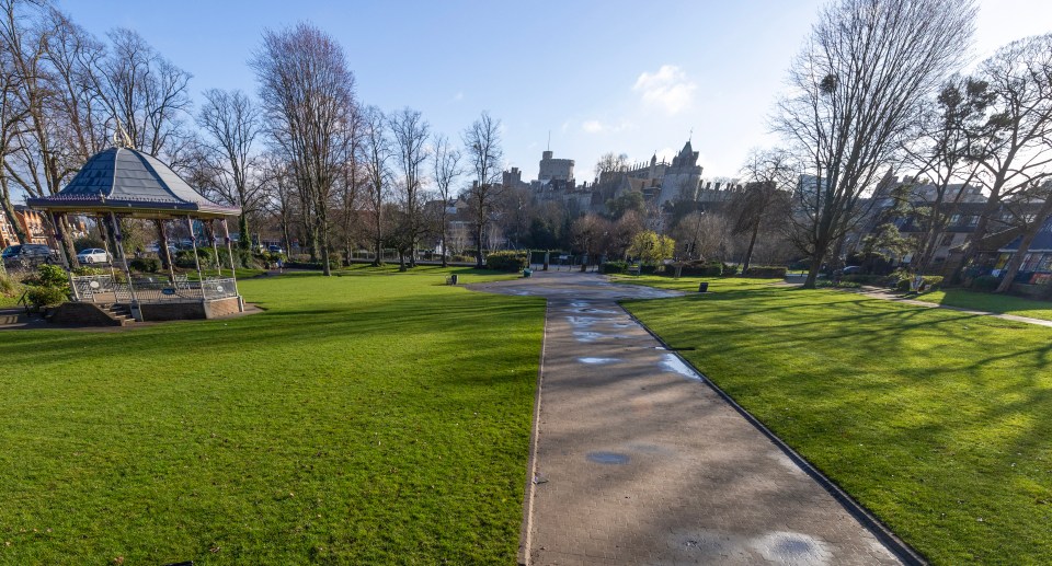 Windsor Castle is only a short distance from Alexandra Park, where the Ferris wheel is set to be