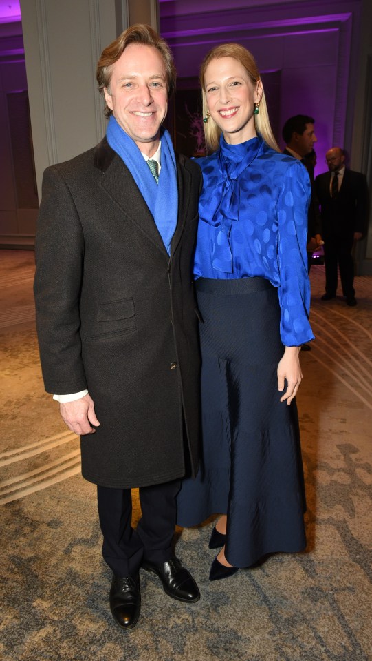 The final photo of Thomas and Lady Gabriella was taken at an event on Valentine’s Day