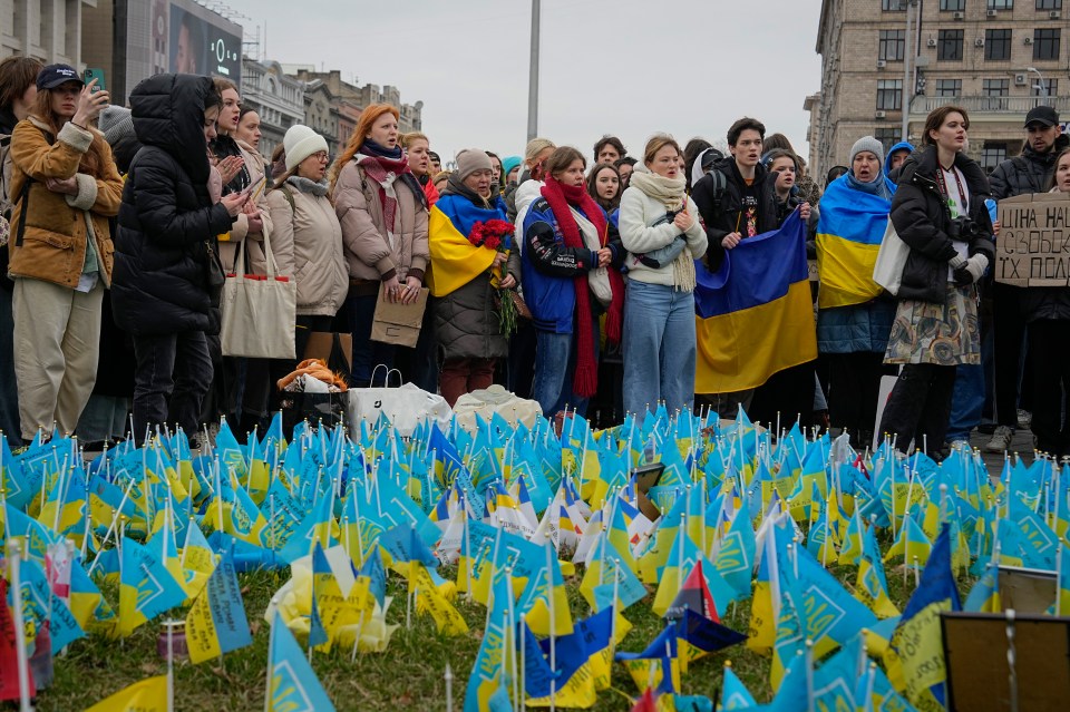 The second anniversary is being marked with memorials for the fallen