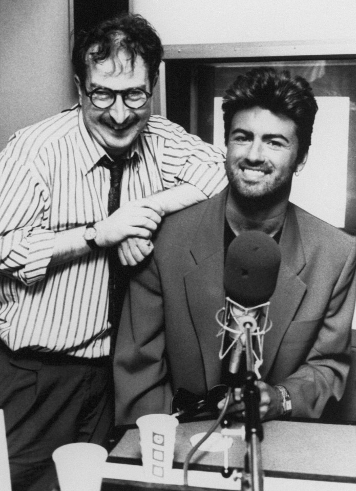 Steve and George Michael in 1990