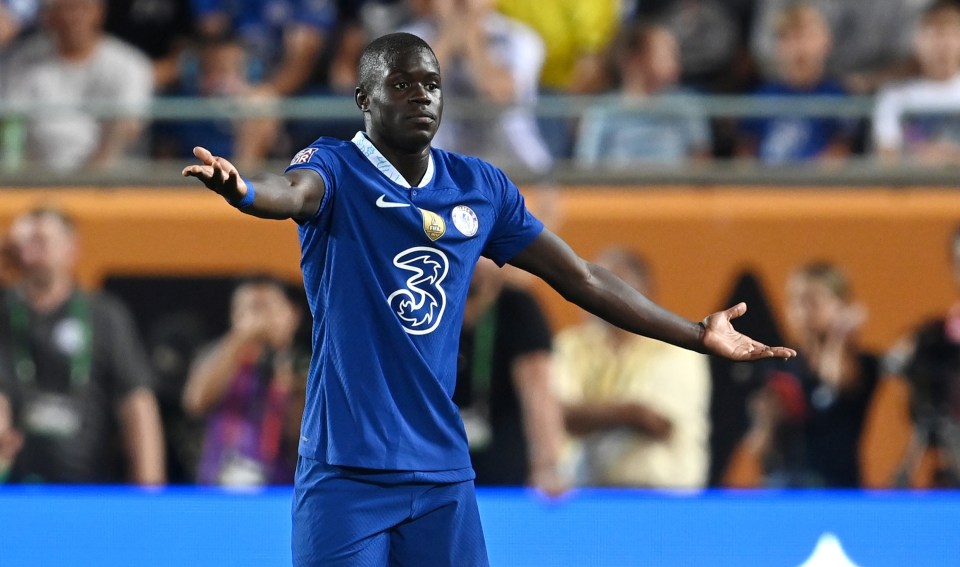 Sarr who earns £100k a week now trains with the Blues U21's side