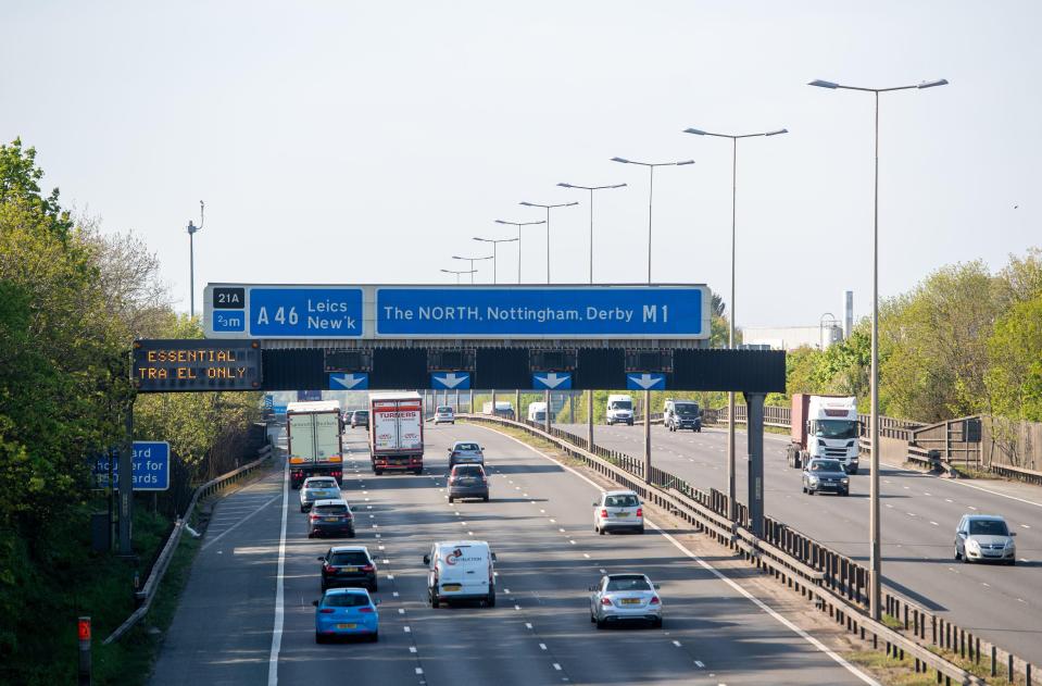 A smart motorway saw whopping fines handed out