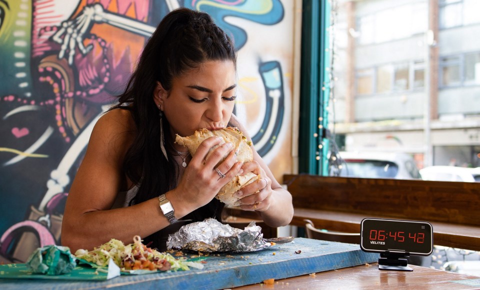 The Badass Burrito Challenge took place at Mexigo restaurant in Southampton