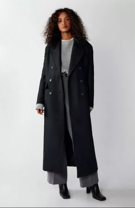 Save almost £100 on this Double Breasted Wool Tailored Coat