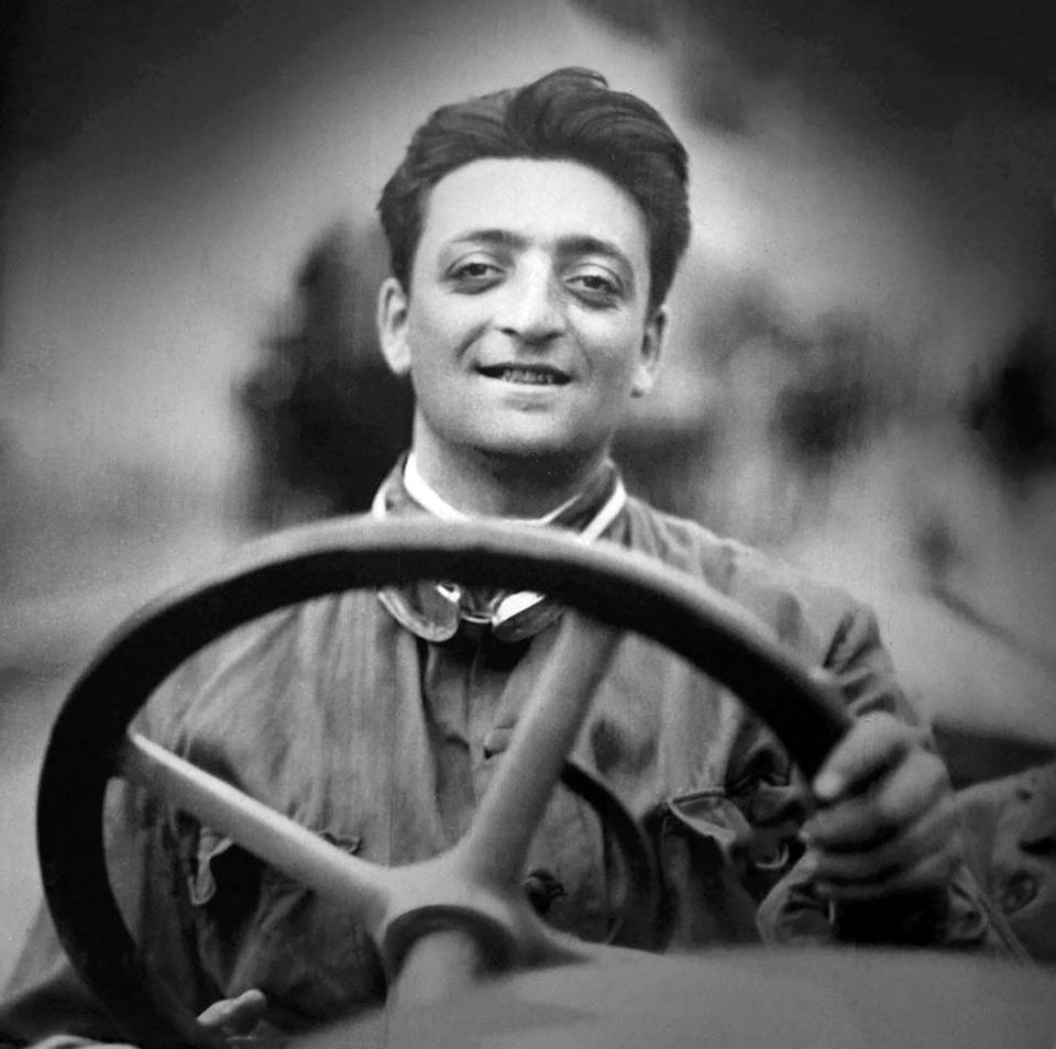 Enzo Ferrari is the founder of Ferrari's racing arm