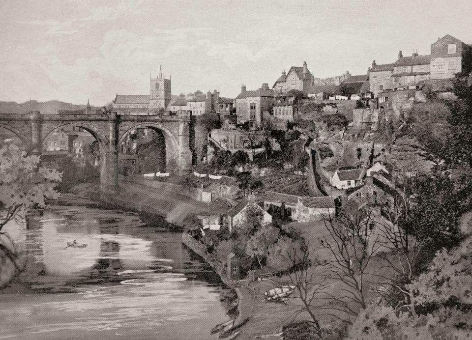 Knaresborough Viaduct opened in 1851, after a three-year delay caused by it falling apart