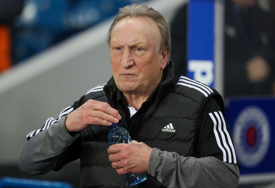 Neil Warnock criticised the Rangers ball boys after losing his first game in charge of Aberdeen