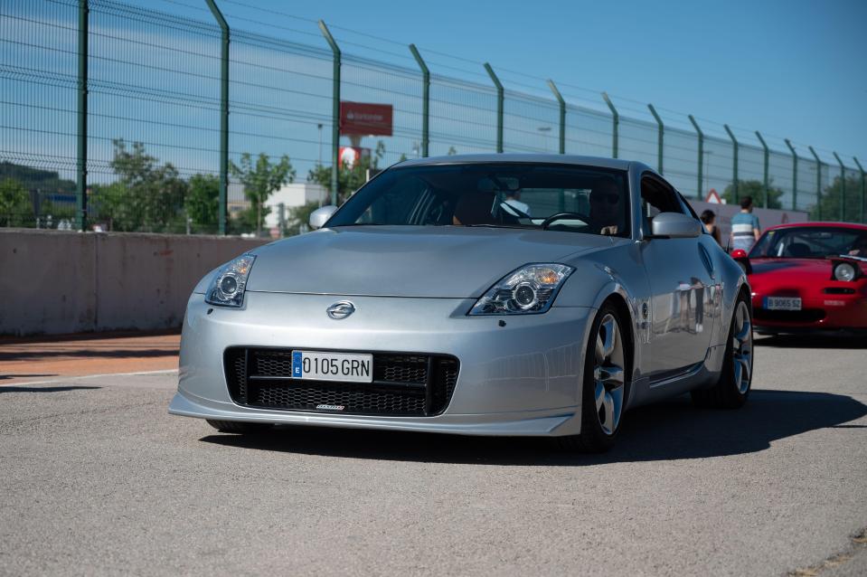 The much-loved 350Z can also be bought as a convertible