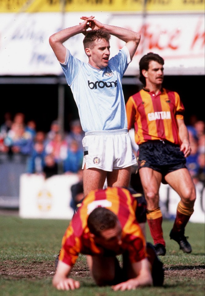 Moulden played for City in the 1980s