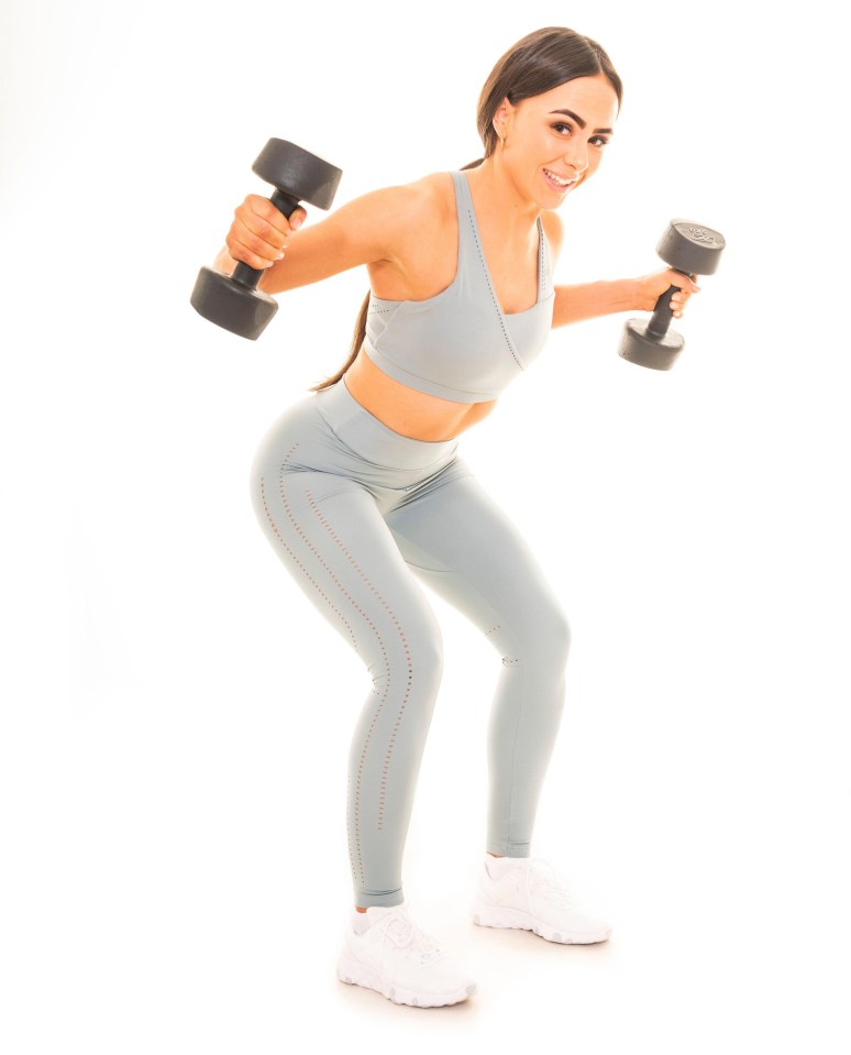 You can perform reverse flies with dumbbells, a resistance band or tins of baked beans